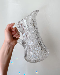 Crystal Starburst Pitcher