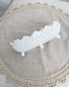 Hobnail Oval Dish