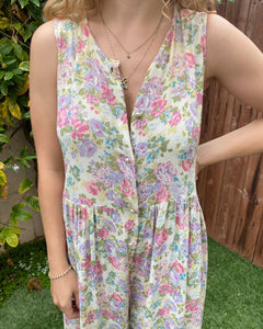 Floral Jumpsuit