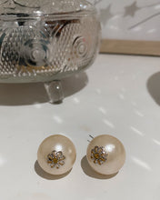 Load image into Gallery viewer, Large Pearl Drop Earrings
