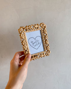 Mini Gold Frame