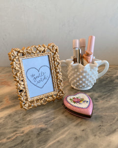 Pink Heart Locket Box