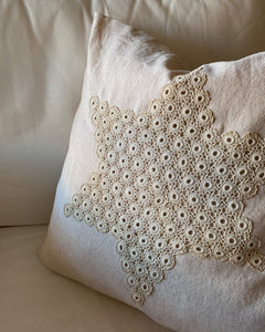 Lace Star Pillow Sham