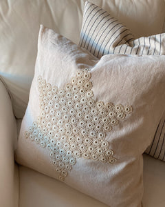 Lace Star Pillow Sham