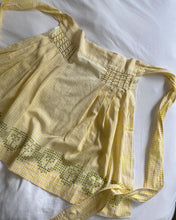 Load image into Gallery viewer, Yellow Gingham Children&#39;s Half Apron
