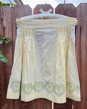 Load image into Gallery viewer, Yellow Gingham Children&#39;s Half Apron
