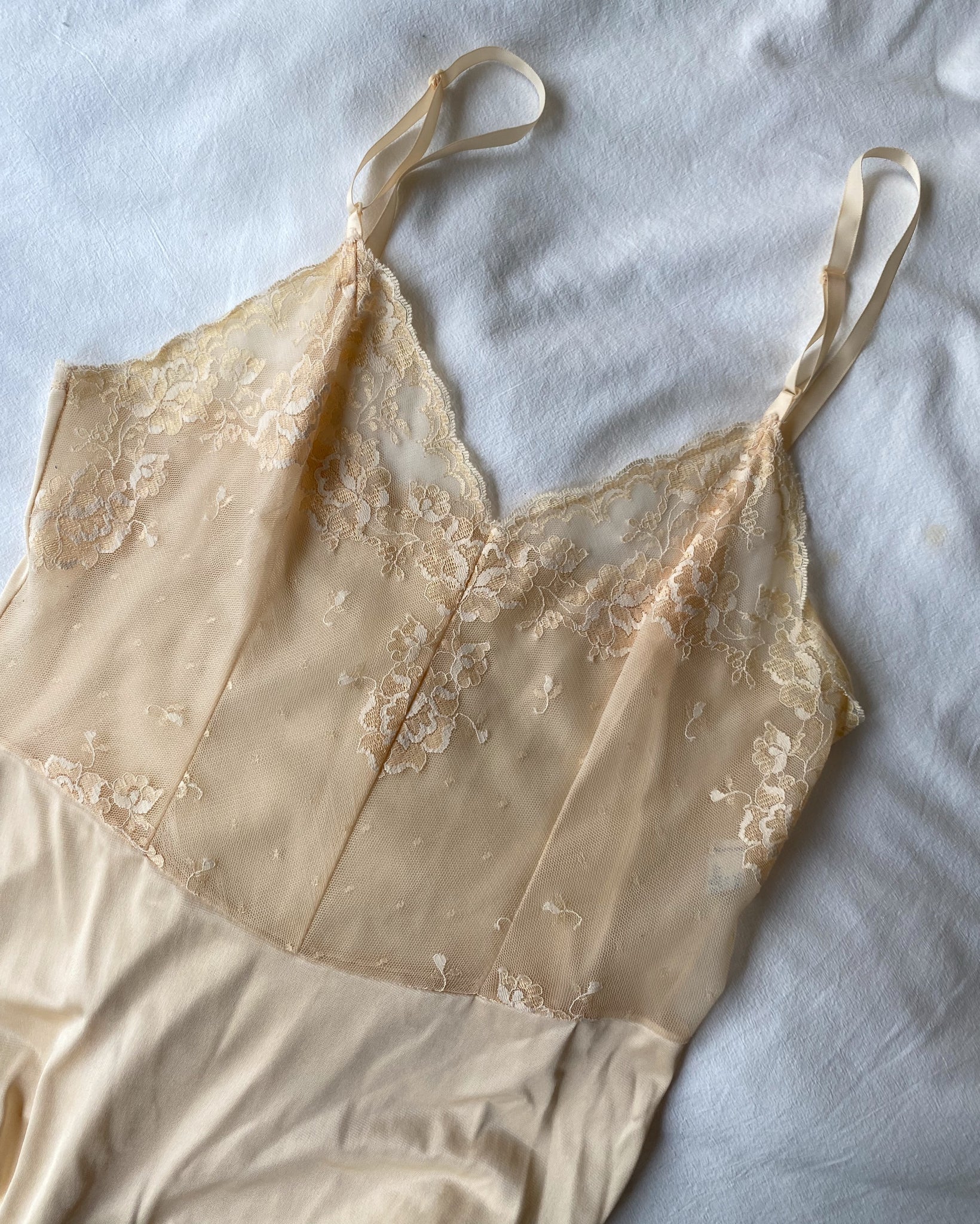 Lacy Nude Slip – The Gentle Witch