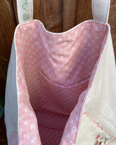 Flowers & Hearts Market Bag