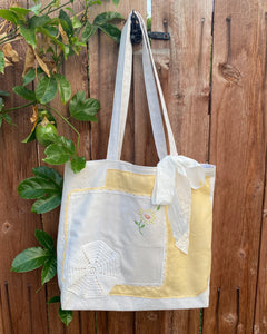 Yellow Daisy Market Bag