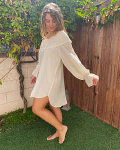 Cream Oversized Nightie