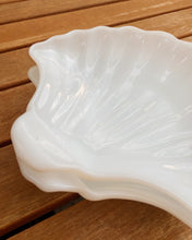 Load image into Gallery viewer, Milk Glass Shell Dish
