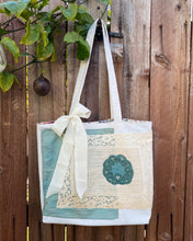 Load image into Gallery viewer, Teal Market Bag
