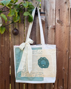 Teal Market Bag