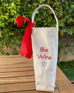 Be Wine Wine Tote