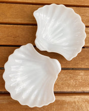 Load image into Gallery viewer, Milk Glass Shell Dish
