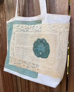 Teal Market Bag