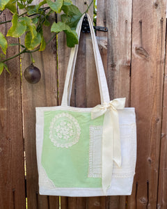 Lime Market Bag