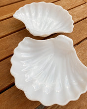 Load image into Gallery viewer, Milk Glass Shell Dish
